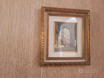 olio di vassetti f, pittore napoletano