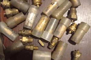 set valvole spillo carburatori weber