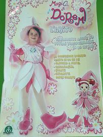 Vestito carnevale do re mi bambina