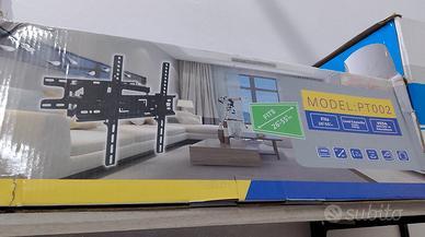 supporto doppio braccio universale TV 