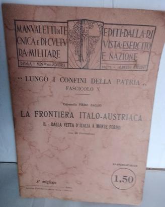 la frontiera italo austriaca