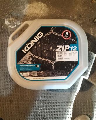 CATENE DA NEVE  KONIG ZIP 12 080