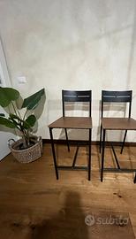 2 Sedie alte / Sgabelli da bancone