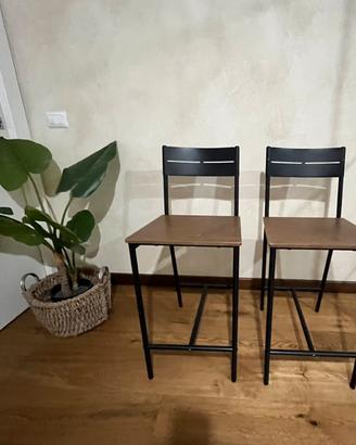 2 Sedie alte / Sgabelli da bancone