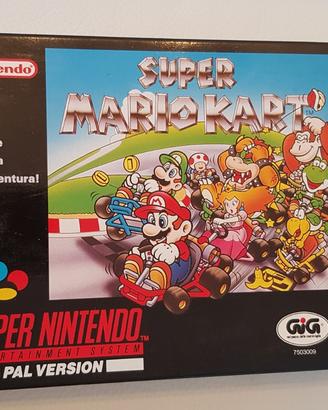 Super Mario Kart Super Nintendo SNES GIG