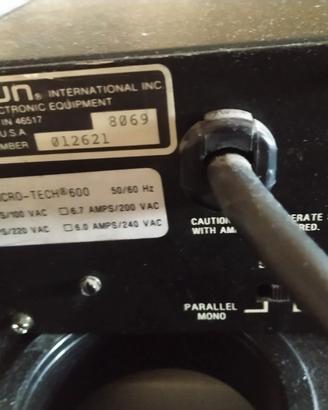 crown Amcrown Micro tech 600