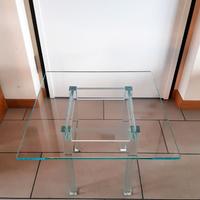 Tavolino da salotto modernariato vetro SICA