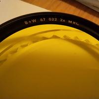filtro B + W giallo 022 67 mm