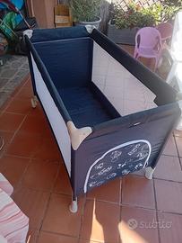 lettino da campeggio + materassino