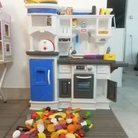 cucina gioco bambina con accessori 