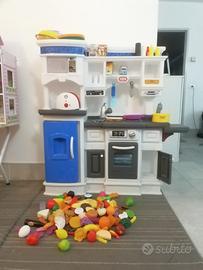 cucina gioco bambina con accessori 