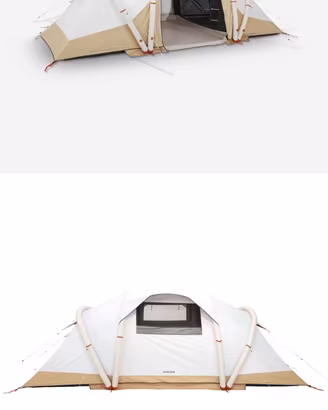 Tenda da campeggio quecha air second 4.2 xl F&B