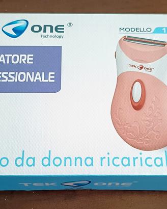 rasoio/epilatore da donna ricaricabile 