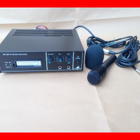 Amplificatore Monacor PA-120T 12v-220v + microfono