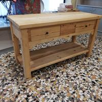 Mobile bagno in legno antico