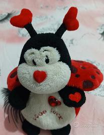 peluche Coccinella Good Luck vintage2000s 