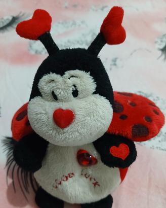peluche Coccinella Good Luck vintage2000s 