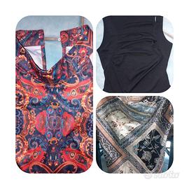 3 pezzi: 3 Top donna