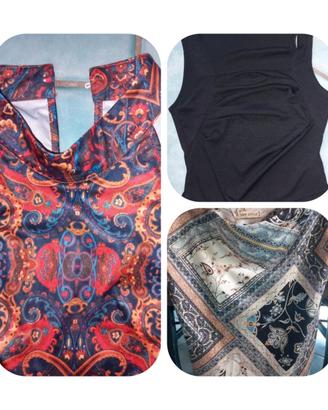 3 pezzi: 3 Top donna