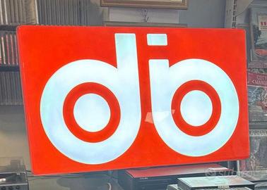 Insegna luminosa vintage dib anni 70/80