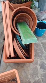 fioriere e vasi plastica nuovi