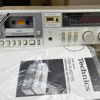 Registratore stereo cassette tape vintage