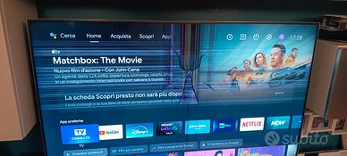 Smart TV55Pollici Sony LCD HD schermo da sistemare
