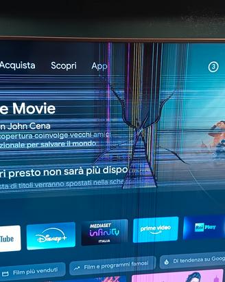 Smart TV55Pollici Sony LCD HD schermo da sistemare