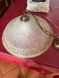 Lampadario fumè