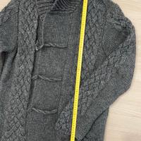 Cardigan Guess grigio uomo tgM