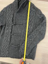 Cardigan Guess grigio uomo tgM