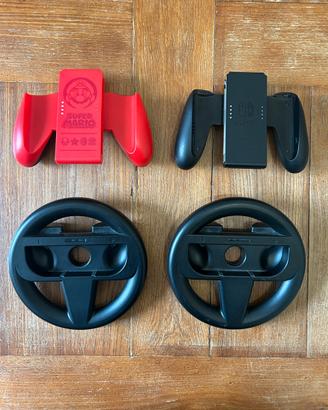 Porta Joycon + Volanti Nintendo Switch