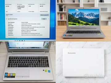 Lenovo Z50-70 | Intel i7 | SSD 500GB | Doppia Sche