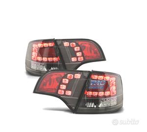 FANALI AUDI A4 B7 AVANT 05-08 A LED FONDO NERO
