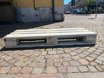Bancali legno bianchi, 25 pallet