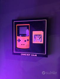 Quadro per Gameboy color e cartuccia vari colori