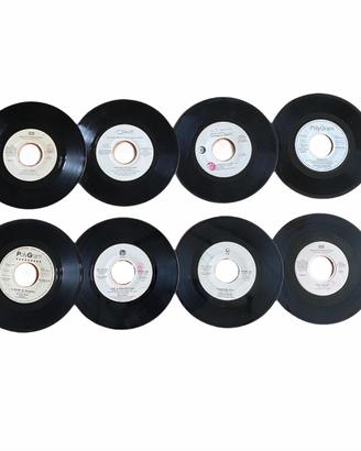Dischi in vinile 45 giri anni '80-'90 -300 pz ca.