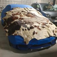 Tappeto in pelle di mucca - anni 80