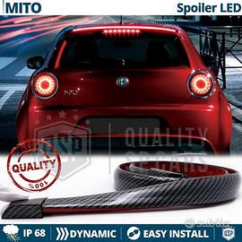 SPOILER LED per ALFA ROMEO MITO Carbon Look