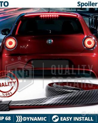 SPOILER LED per ALFA ROMEO MITO Carbon Look