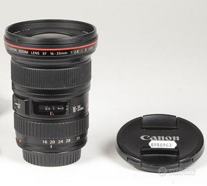 CANON 16-35 2,8 L II EF USM con paraluce