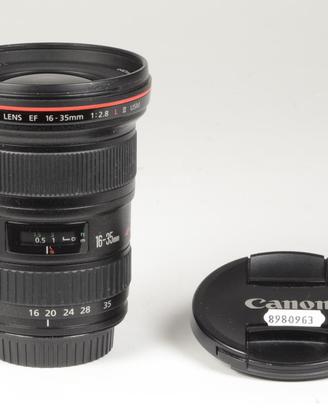 CANON 16-35 2,8 L II EF USM con paraluce