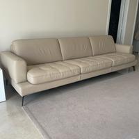 Divano in vera pelle