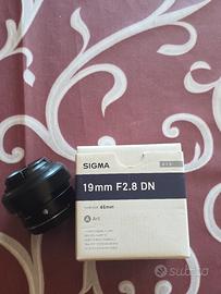 sigma 19mm DN f 2.8 micro 4/3 