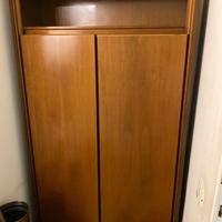 Mobile appendiabiti vintage con specchiera