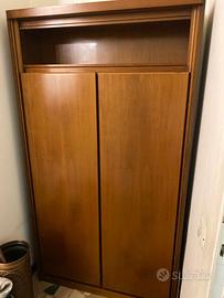 Mobile appendiabiti vintage con specchiera