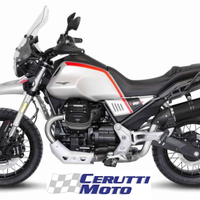 Scarico Leovince LV ONE EVO BLACK Moto Guzzi V85TT