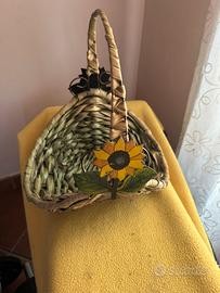 Cestino con anima un ferro