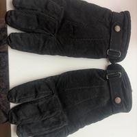 🧤 Guanti da sci neri - Taglia M - 100% acrilico