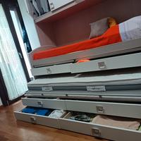 letto castello rientrevole. 